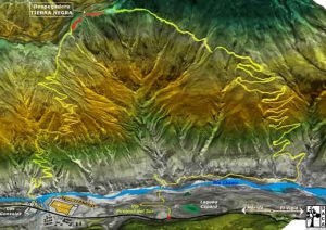 Mapa Tierra Negra Mérida Venezuela